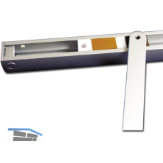 GEZE Gleitschiene T-Stop, f�r TS 3000/5000, silber