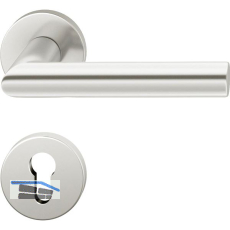 FSB Feuerschutz Dr�ckergarnitur 76 1076 AGL DIN PZ, silber eloxiert