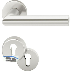 FSB Haust�rdr�ckergarnitur 12 1076, Aluminium silber eloxiert