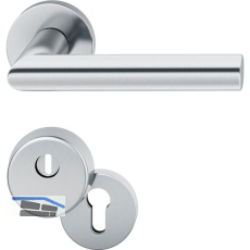 FSB Haust�rdr�ckergarnitur 12 1076 mit Kernziehschutz, Edelstahl matt