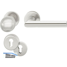 FSB Haust�rwechselgarnitur 12 1076, Aluminium silber eloxiert