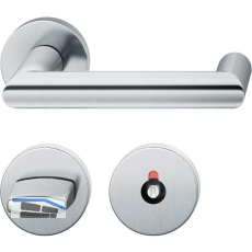 FSB Objekt Dr�ckergarnitur 72 1016 AGL auf Rosette WC, Edelstahl matt