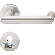 FSB Feuerschutz Dr�ckergarnitur 79 1016 AGL �NORM PZ, silber eloxiert