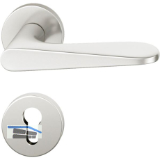 FSB Dr�ckergarnitur 12 1144 ASL auf Rosette PZ, silber eloxiert