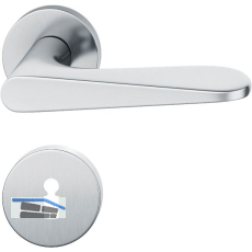 FSB Dr�ckergarnitur 12 1144 ASL auf Rosette BB, Edelstahl matt