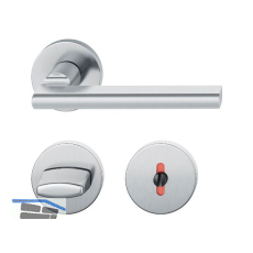 FSB Dr�ckergarnitur 12 1035 ASL auf Rosette WC, Edelstahl matt