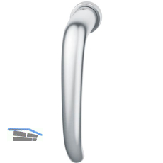 FSB Fenster-Steckgriff 34 1023 minimalistisch, Edelstahl matt