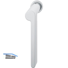 FSB Fenster-Steckgriff 34 1021 minimalistisch, rechts, Edelstahl matt