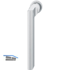 FSB Fenster-Steckgriff 34 1035 minimalistisch, Edelstahl matt