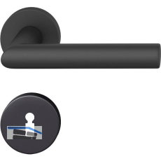 FSB Dr�ckergarnitur 12 1076 ASL auf Rosette BB, schwarz matt