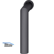 FSB Fenster-Steckgriff 34 1108 minimalistisch, Aluminium schwarz matt