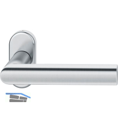 FSB Rahment�rdr�cker 09 1108 Hochhaltefeder B ovale Rosette Edelstahl matt