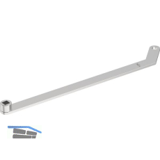 Hebel zu Gleitschiene, gekr�pft, 375 mm, f�r TS 92 93 98 rechts