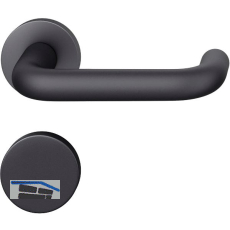 FSB Feuerschutz Standfl�gelgarnitur 79 1070 AGL DIN BL, schwarz matt