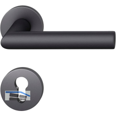 FSB Feuerschutz Dr�ckergarnitur 76 1076 AGL �NORM PZ, Aluminium schwarz matt