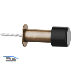 FSB Wandt�rpuffer 38 3880 L�nge 90 mm, Bronze dunkel patiniert