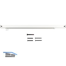 GEZE Gleitschiene, TS 3000/5000, wei� RAL 9016 matt