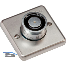 DORMAKABA Haftmagnet mit Grundplatte 500 G Edelstahl-Effekt