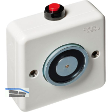 DORMAKABA Haftmagnet mit Unterbrechertaster 500 A wei� RAL 9016