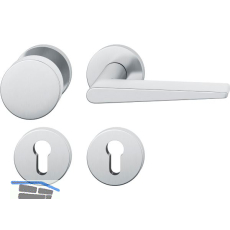 FSB Wechselgarnitur 12 1005 ASL auf Rosette PZ, Edelstahl matt