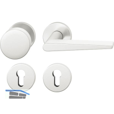 FSB Wechselgarnitur 12 1005 ASL auf Rosette PZ, Aluminium silber eloxiert