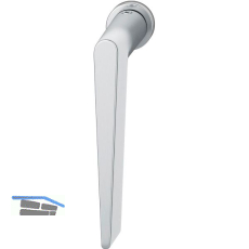 FSB Fenster-Steckgriff 34 1005 minimalistisch, Edelstahl matt