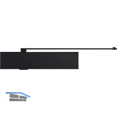 ECO T�rschlie�er Newton TS 61, EN 3-6, schwarz RAL 9005