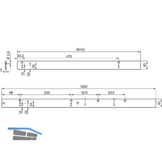 DORMAKABA Montageplattenset f�r GSR XEA