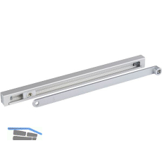 DORMAKABA Gleitschiene G-N, silber
