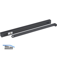 DORMAKABA Gleitschiene G-N, anthrazitgrau RAL 7016