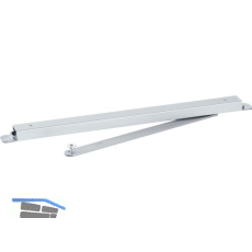 Gleitschiene BOXER ohne Feststellung f�r Anschlagt�ren, 20,7 mm