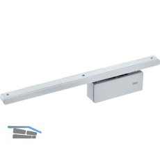 T�rd�mpfung ActiveStop aufliegend f�r Holzt�ren, silber