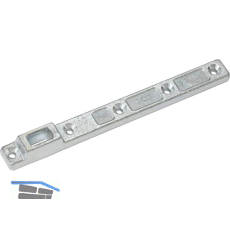 DORMAKABA T�rschiene 7421 f. Pendelt�r, z. Anschrauben, Stahl verzinkt