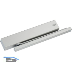 DORMAKABA T�rschlie�er TS99 FL, Gleitschiene, silber, Kopfmontage