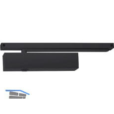 GEZE T�rschlie�er TS 5000, 1-flg. Gleitschiene, schwarz matt RAL 9005