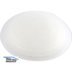 Wandt�rpuffer - � 60 mm, H�he 12 mm, Kunststoff transparent