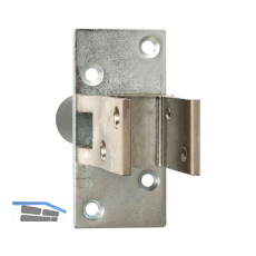 Pendelt�rbeschlag, Feststell. 90�, TS 19 - 24 mm, Messing vernickelt