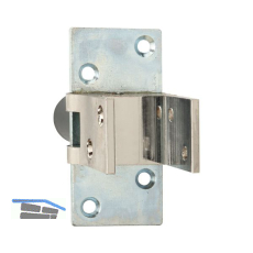 Pendelt�rbeschlag, Feststell. 90�, TS 25 - 30 mm, Messing vernickelt