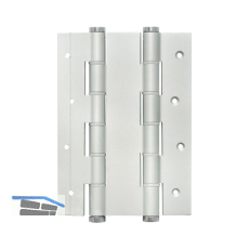 Pendelt�rband doppelt wirkend, Rollen � 16 mm, H�he 180 mm, silber eloxiert