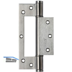 Federband ST 150 dreiteilig, Bandh�he 153 mm, Rollen � 16 mm, Edelstahl