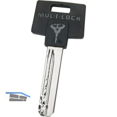 MUL-T-LOCK Schl�ssel f�r Container-Sicherung & Vorhangschloss,Profil Classic062C