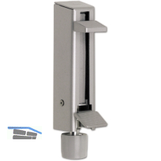 T�rfeststeller Hub 55 mm, 29 x 147 mm, Stahl silberf�rbig lackiert