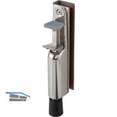 T�rfeststeller 1132 f�r Glast�ren, Hub 30 mm, 210 x 36 mm, Edelstahl poliert