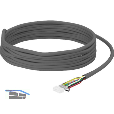 Anschlusskabel f�r SVP Schl�sser, L�nge 10 Meter, 12-adrig, � 6,5 mm, SVP-A 1100