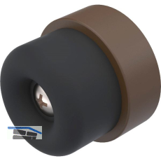 KWS Wandt�rpuffer 2006 � 35 mm, Aluminium dunkelbraun eloxiert