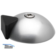 Bodent�rpuffer - Bodenpl. � 60 mm, Anschlagh. 17 mm, silber eloxiert