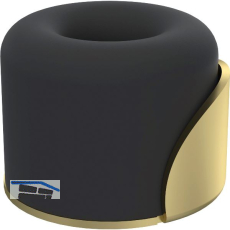 KWS Bodent�rpuffer 2015 � 40 mm, Messing matt