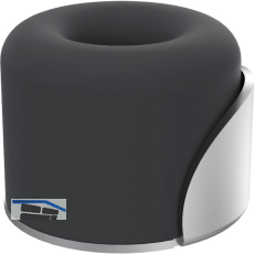 KWS Bodent�rpuffer 2015 � 40 mm, Edelstahl matt