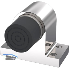 KWS Bodent�rpuffer 2024 gefederter Anschlagpuffer, Edelstahl poliert