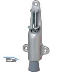 T�rfeststeller 1024 Hub 25 mm, 129 x 53 mm, Stahl silber lackiert